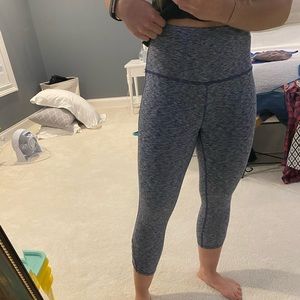 High rise, cropped Workout leggings